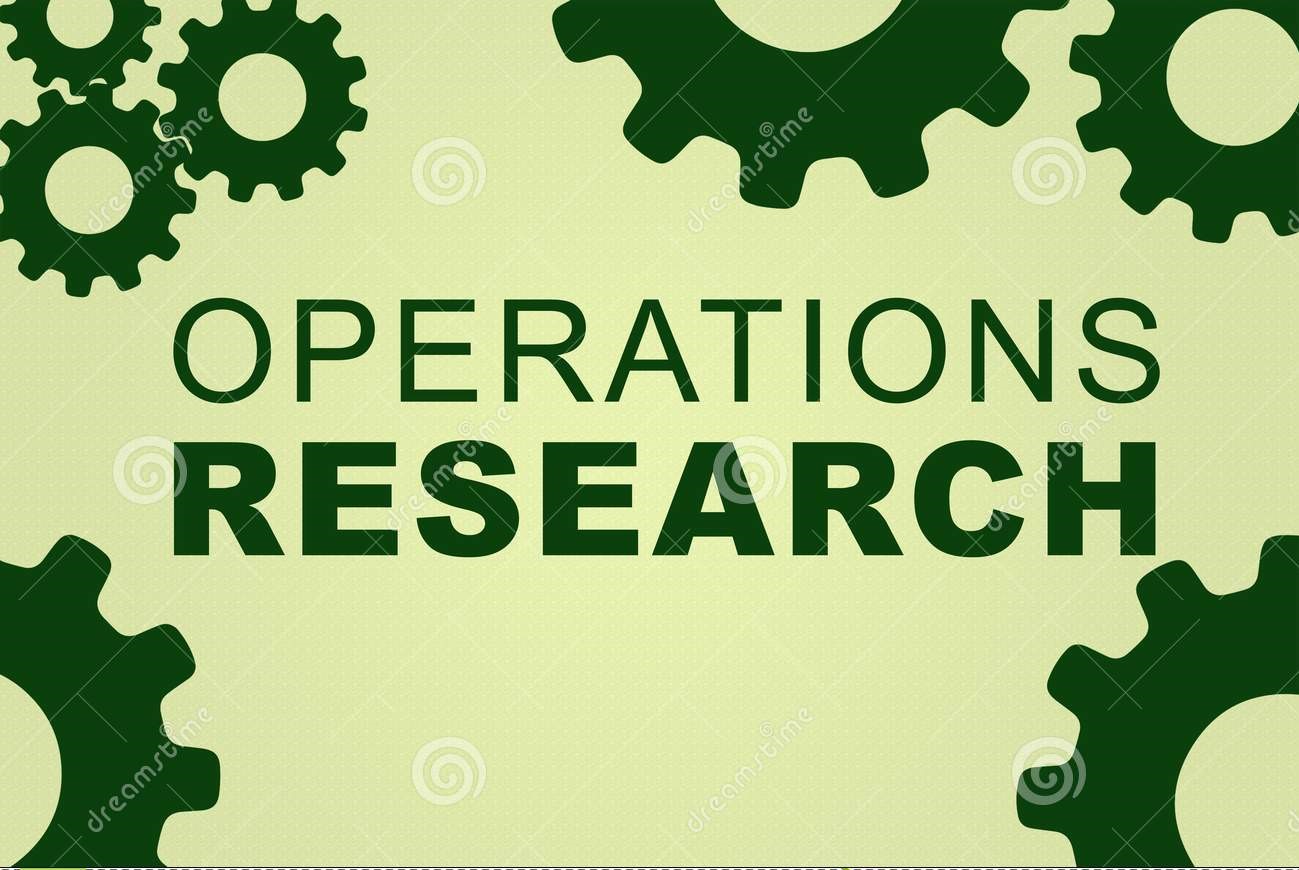 OPERATIONS RESEARCH (MAT 2020-22)